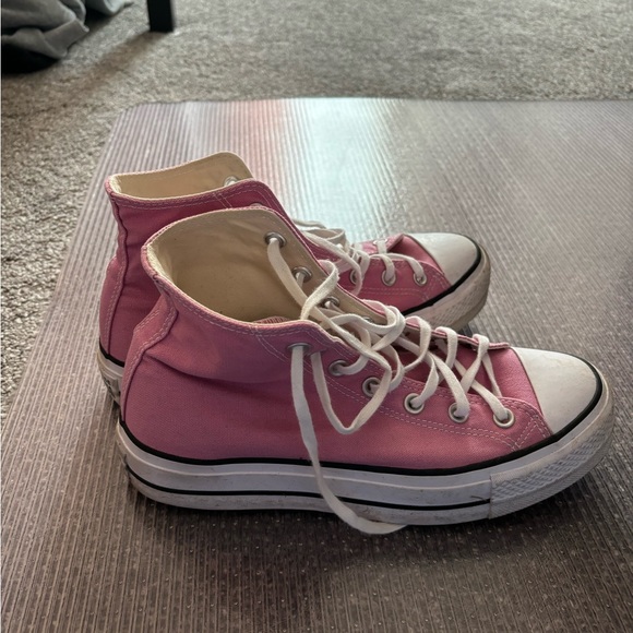 Light pink platform converse - Picture 4 of 6